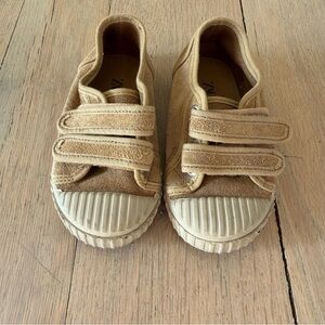 Zara Kids Tan Velcro Sneakers
